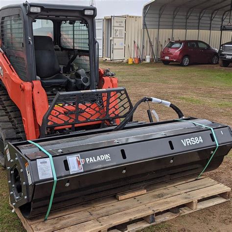 mini skid steer roller|vibrating roller for skid steer.